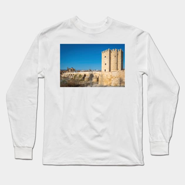 The Roman Bridge - Cordoba Long Sleeve T-Shirt by bkbuckley